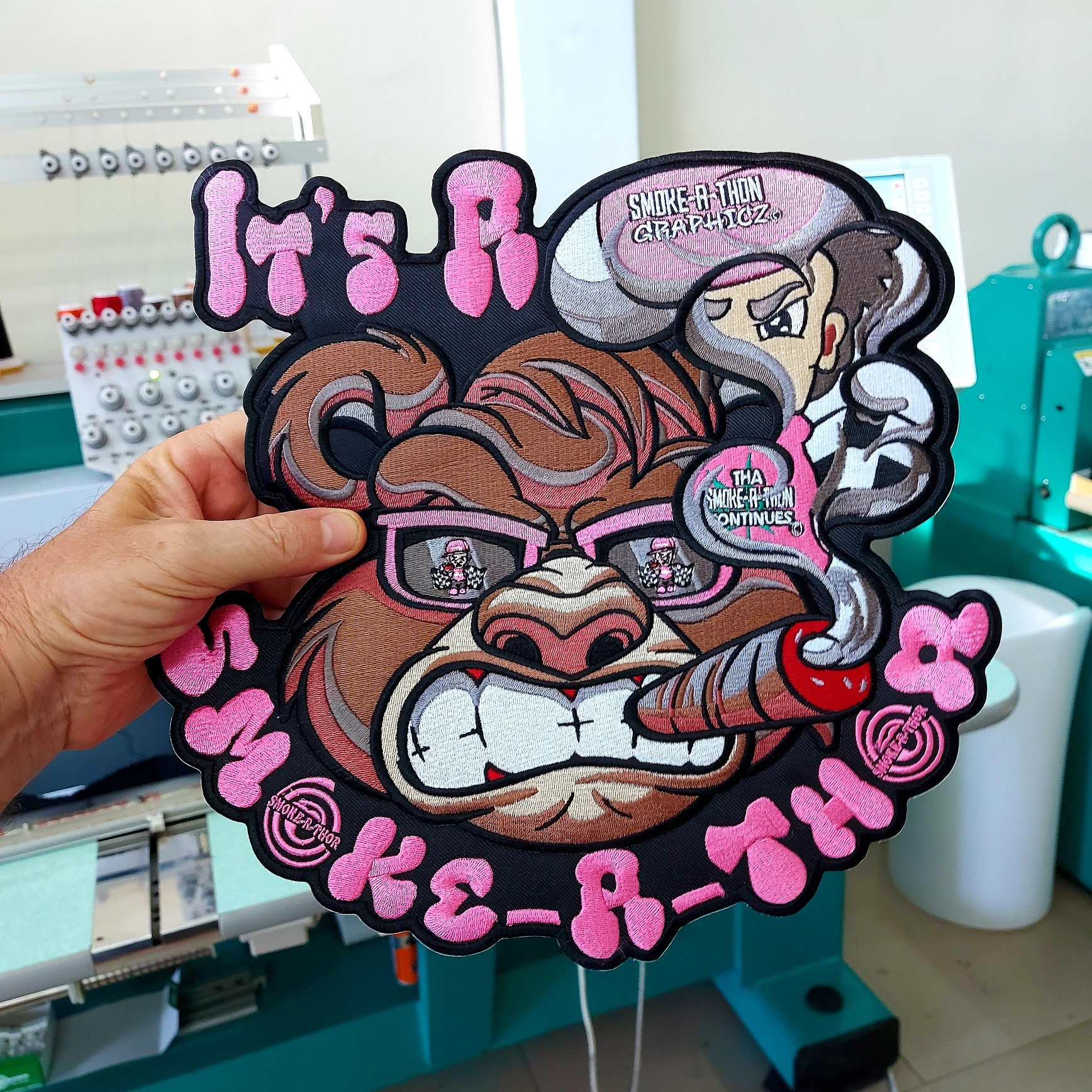 个性化图案布贴